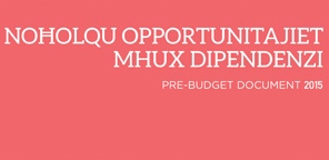 Creating Opportunities not Dependency – Pre Budget Document 2015 launched