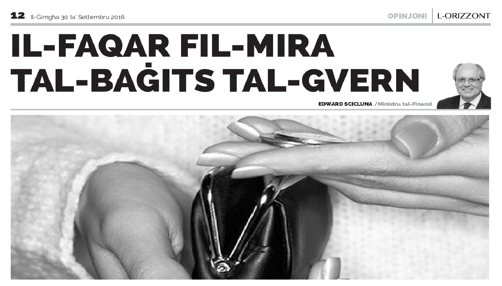 Il-faqar fil-mira tal-baġits tal-Gvern