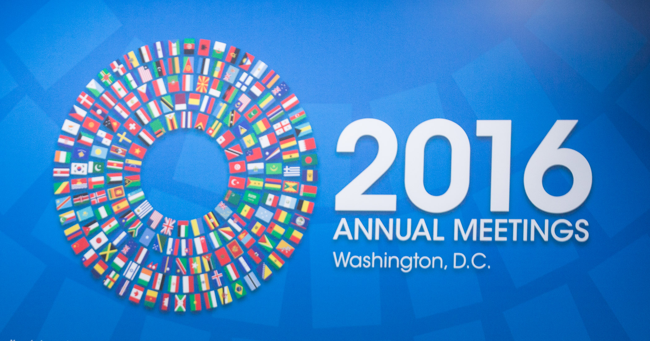 In Washington for IMF/WB meetings
