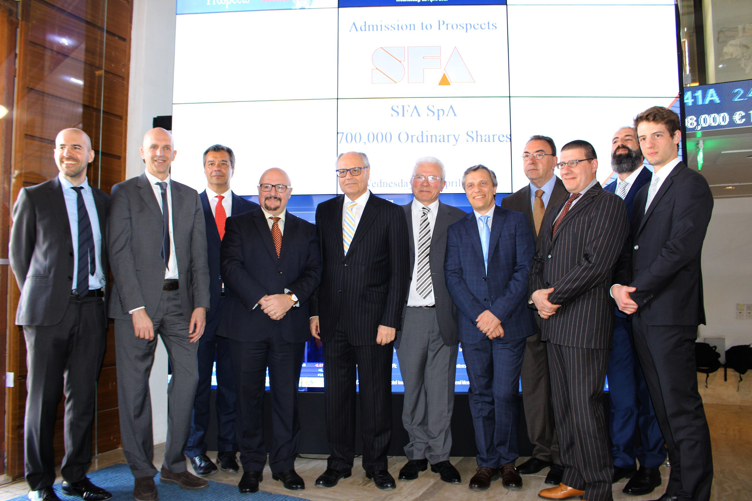Minister for Finance inaugurates the first two listings on the MSE Prospects platform