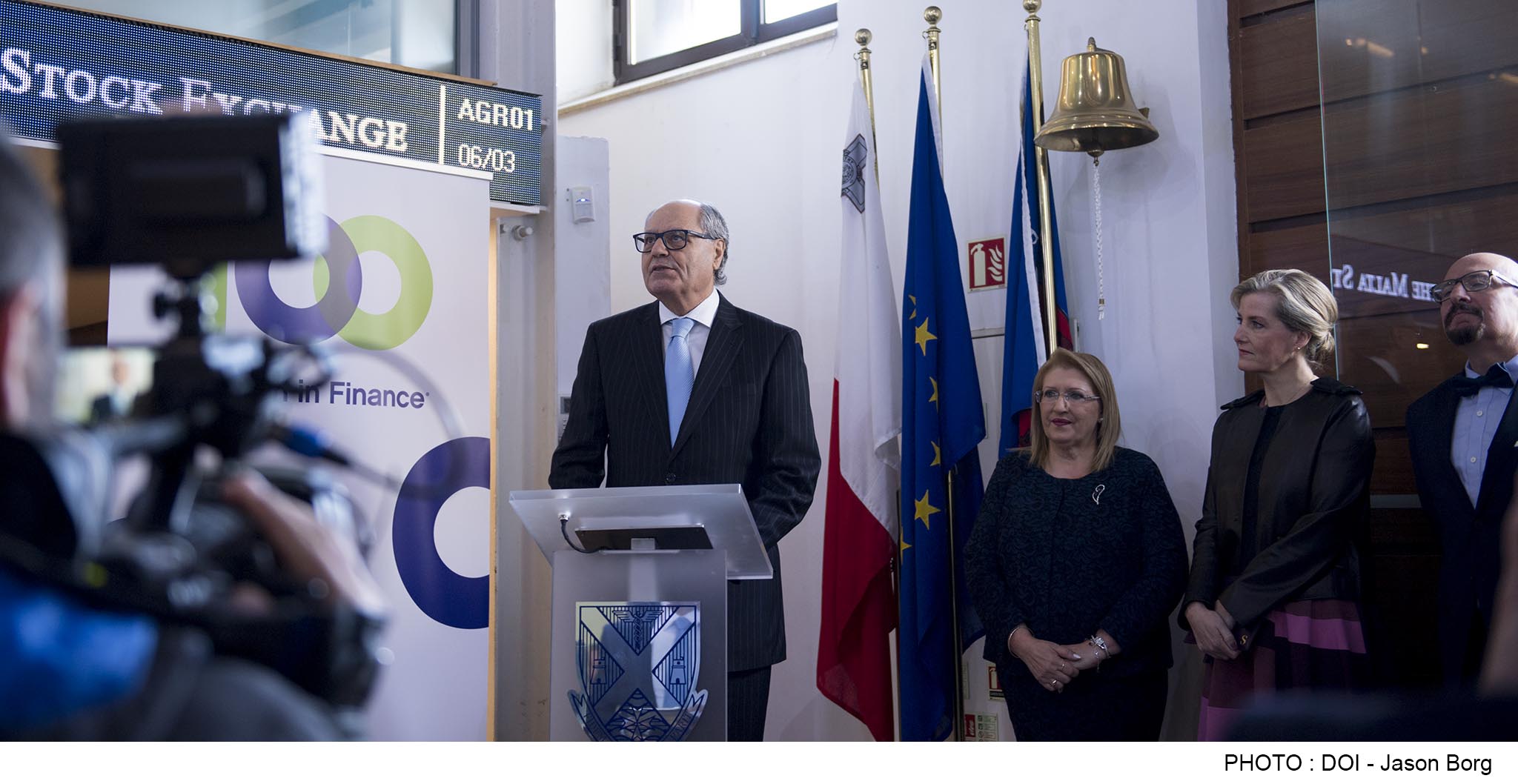 Women’s Day celebrated at the Malta Stock Exchange in the presence of the Countess of Wessex