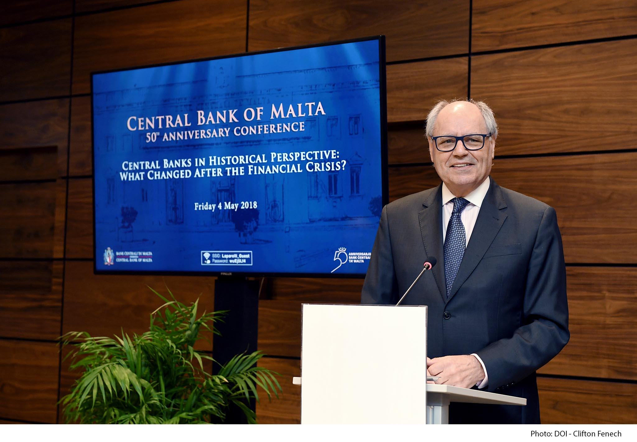 The Central Bank of Malta’s 50th anniversary conference