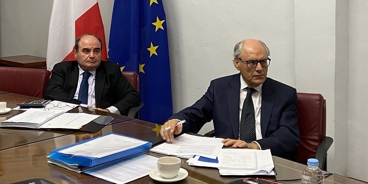 Il-Ministru Scicluna waqt laqgħa virtwali tal-ECOFIN